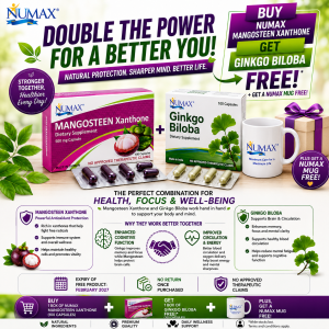 NUMAX Mangosteen Xanthone Bundle 4 Promo