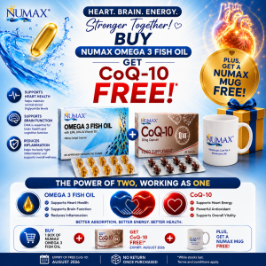 NUMAX Omega 3 Fish Oil Bundle 5 Promo